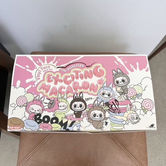 *EMPTY* POP MART Labubu The Monsters Exciting Macaron Blind Box Display - Picture 2 of 12